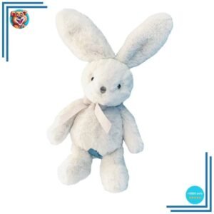Peluche Lapin Classique Gris