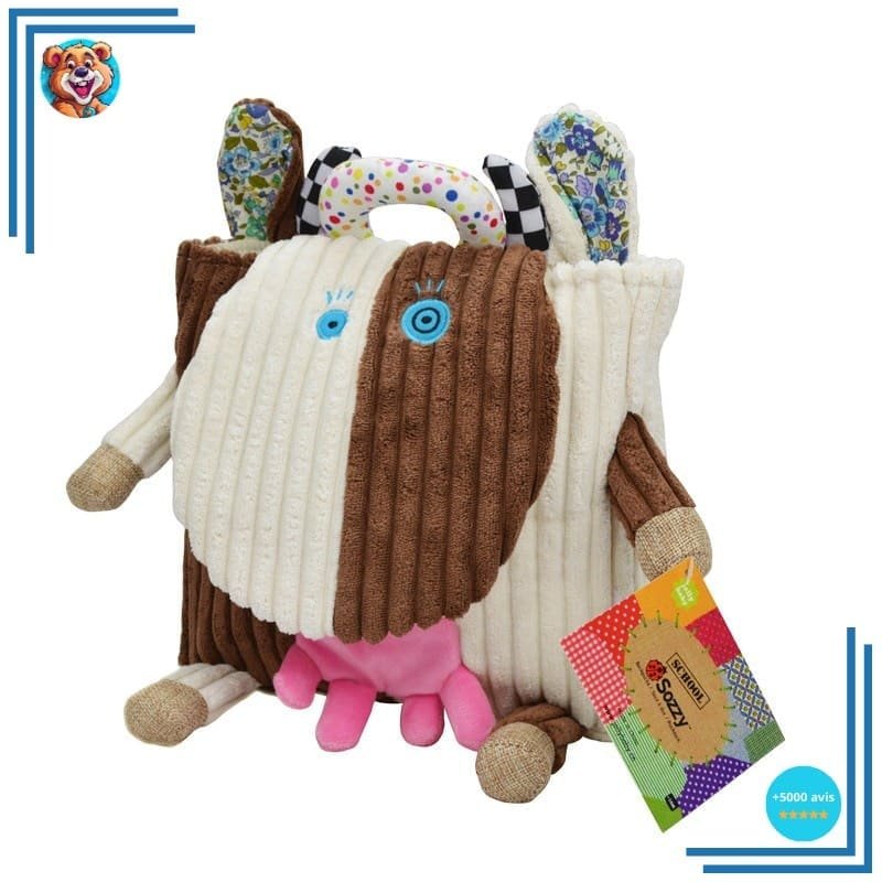 Sac à dos animaux en peluche pour enfant – Image 3