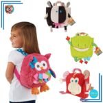 Sac à dos animaux en peluche pour enfant