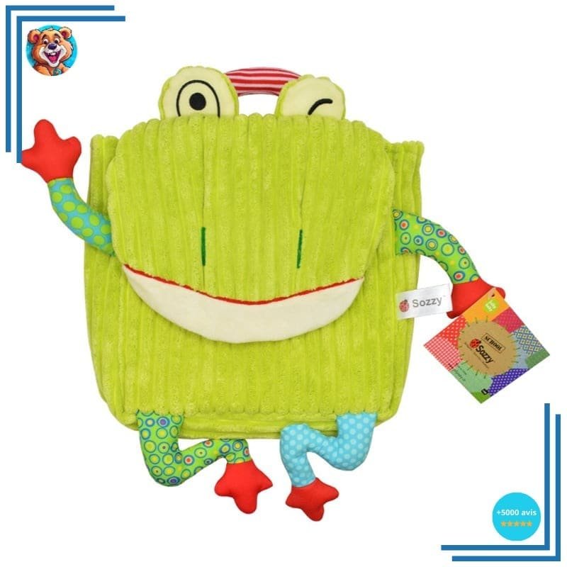 Sac à dos animaux en peluche pour enfant – Image 5