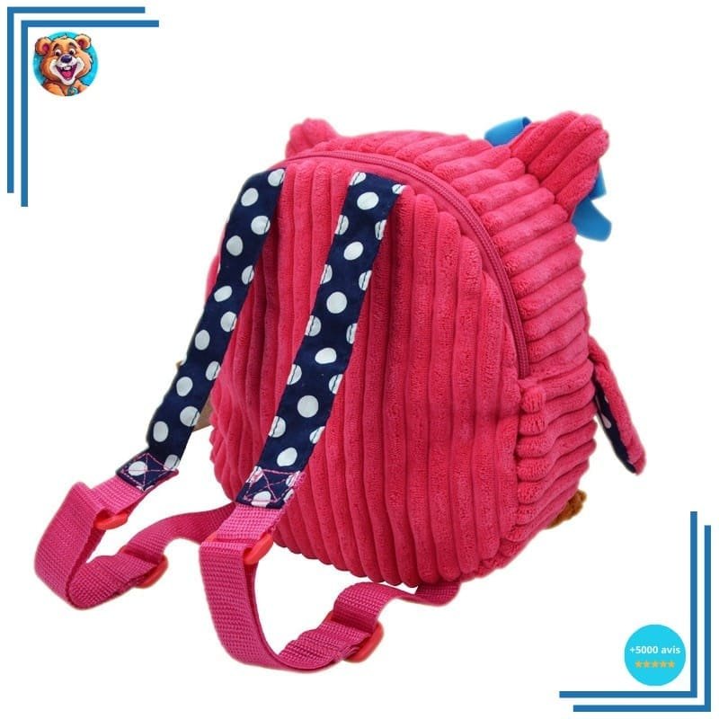 Sac à dos animaux en peluche pour enfant – Image 6