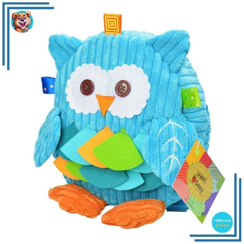 Sac à dos animaux en peluche pour enfant – Image 2