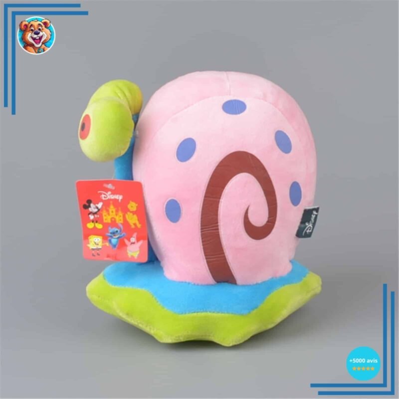 Peluche escargot Gary Bob l’éponge – Image 4