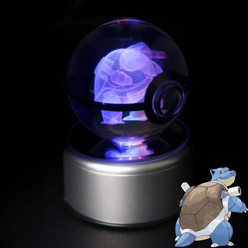 Pokéball Lumineuse en Cristal Pokémon – Image 11