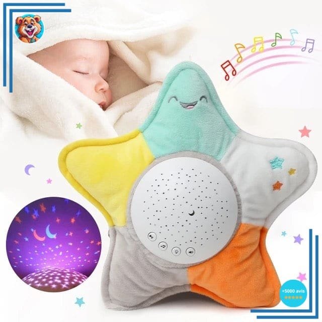 Veilleuse peluche étoile souriante – Image 2