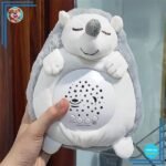 Veilleuse peluche hérisson projecteur ciel étoilé