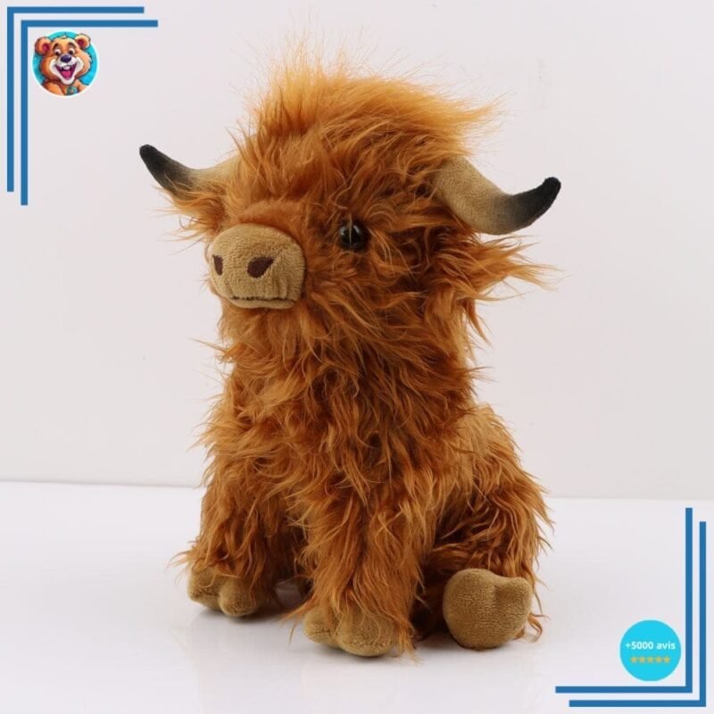 Peluche Vache Highland – Image 3