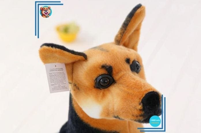 Peluche Chien Berger Allemand – Image 3