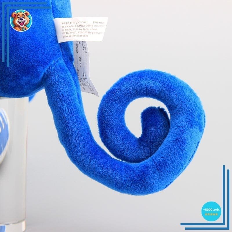 Peluche Chat Bleu – Image 2