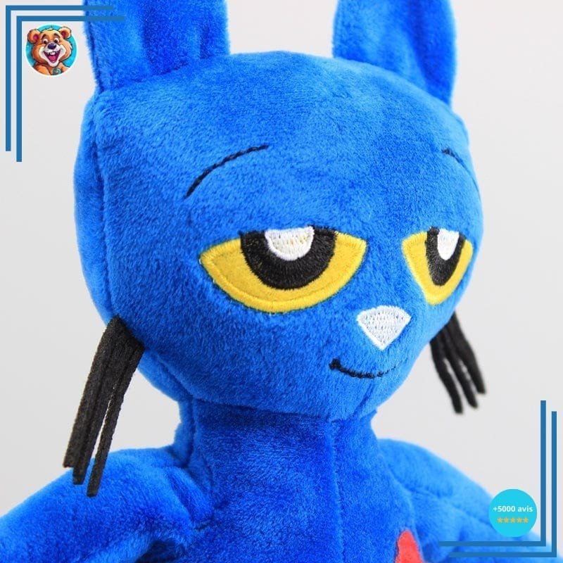 Peluche Chat Bleu – Image 3