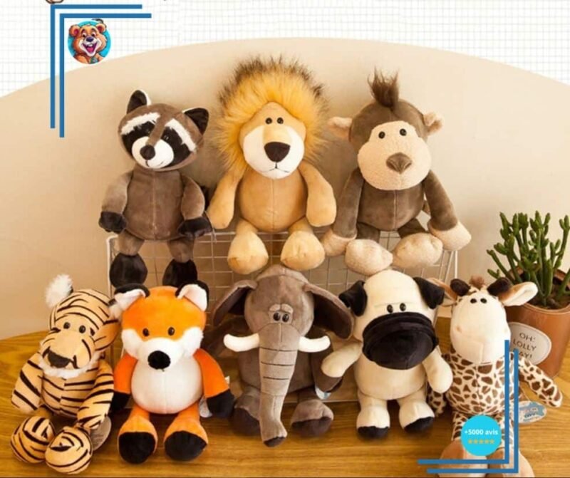 Peluche éléphant à croquer – Image 2