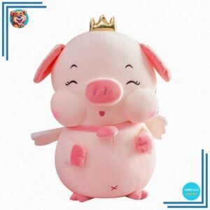 Peluche Cochon Ange