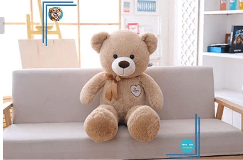 Doudou Nounours Beige <br> BearBloom™ – Image 2