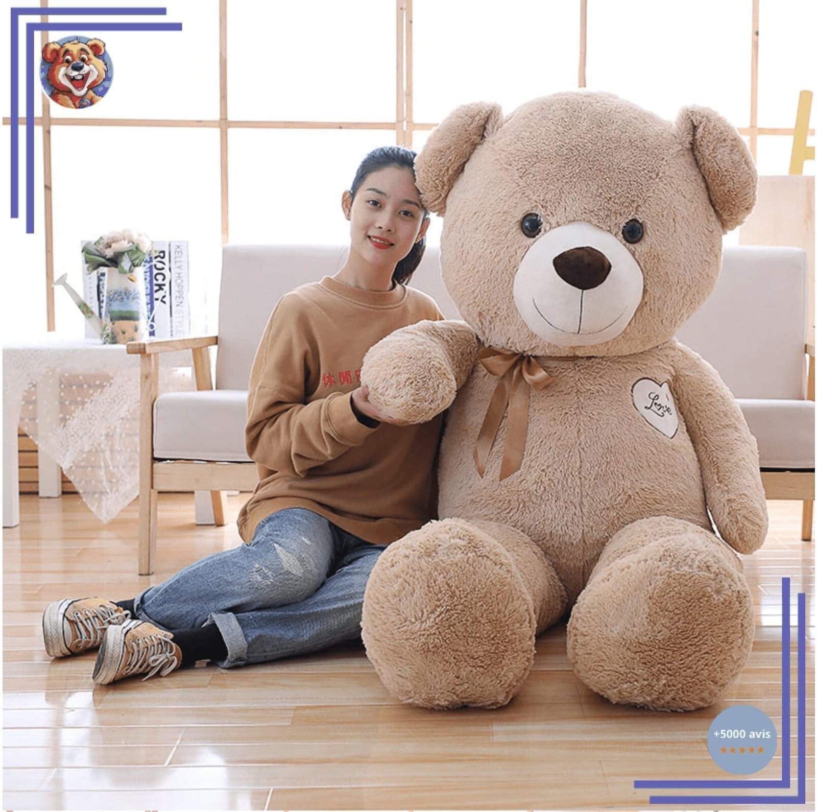 Doudou Nounours Beige <br> BearBloom™
