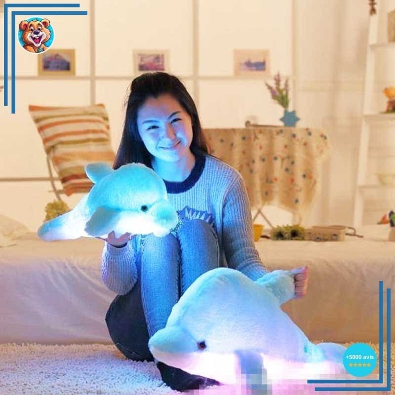 Peluche Lumineuse Dauphin
