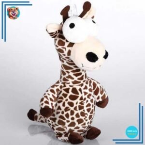 Peluche girafe trop rigolote