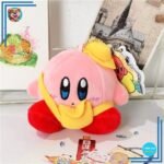 Peluche Kirby avec casquette jaune