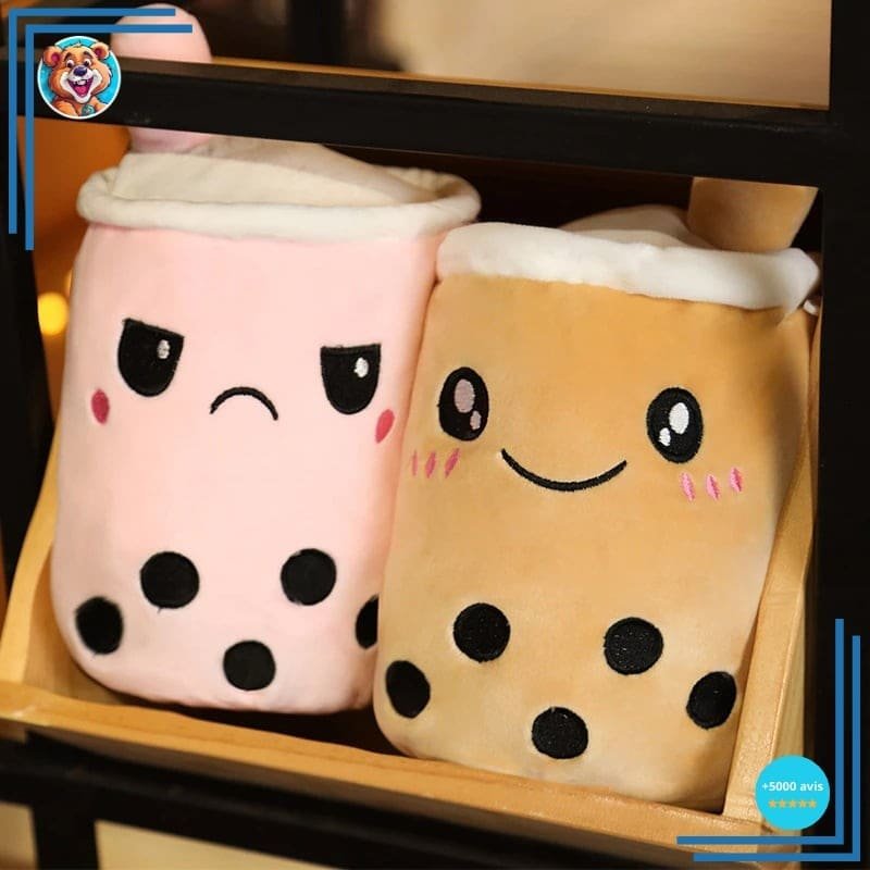 Peluche Bubble tea réversible adorable pour enfants – Image 5