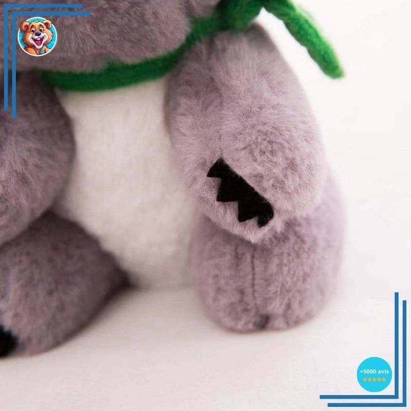 Peluche koala gris et blanc adorable – Image 4