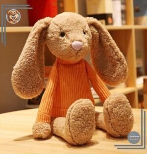 Peluche lapin tout doux