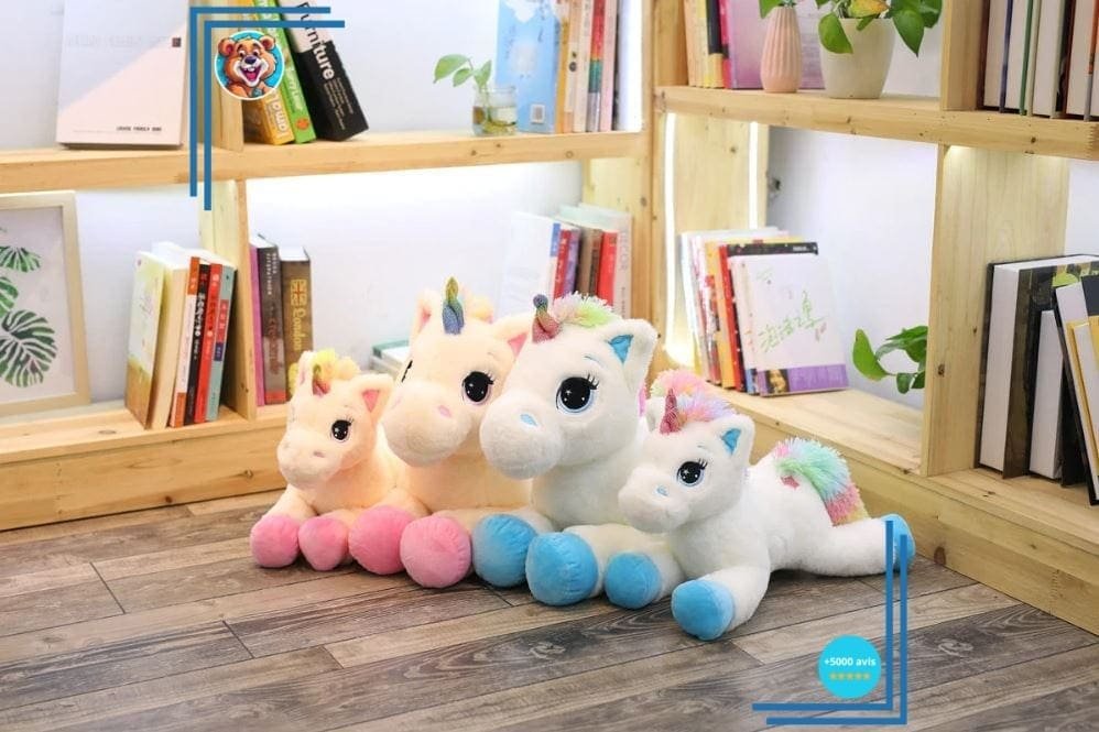 Peluche Licorne Arc-en-ciel – Image 6