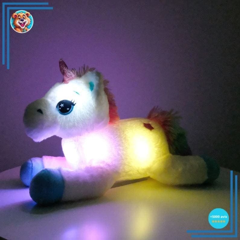 Peluche Licorne Lumineuse – Image 8
