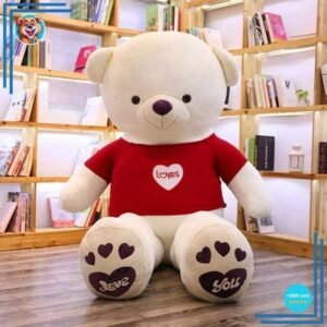 Ours en Peluche Blanc