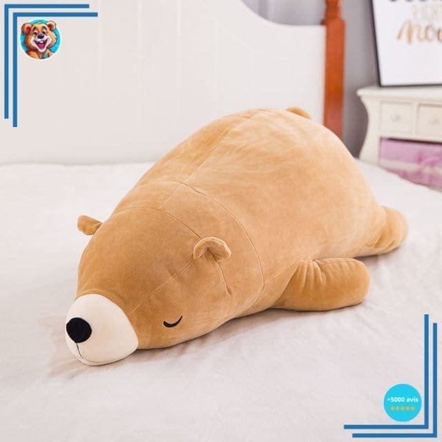 Ours en Peluche Marron Clair