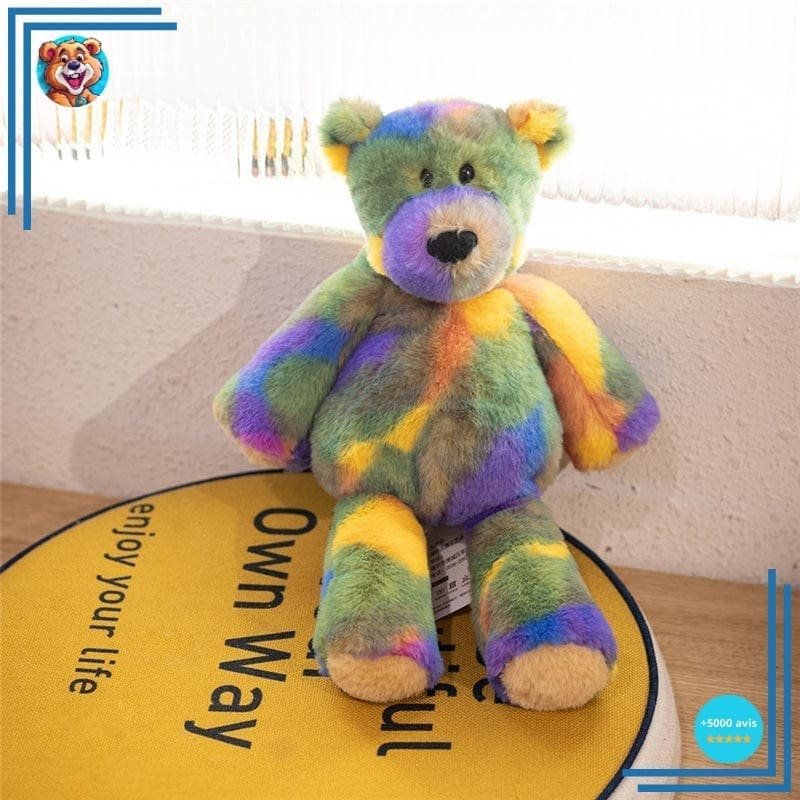 Ours en Peluche Multicolore