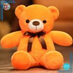 Ours en Peluche Orange