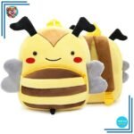 Sac à dos en peluche abeille