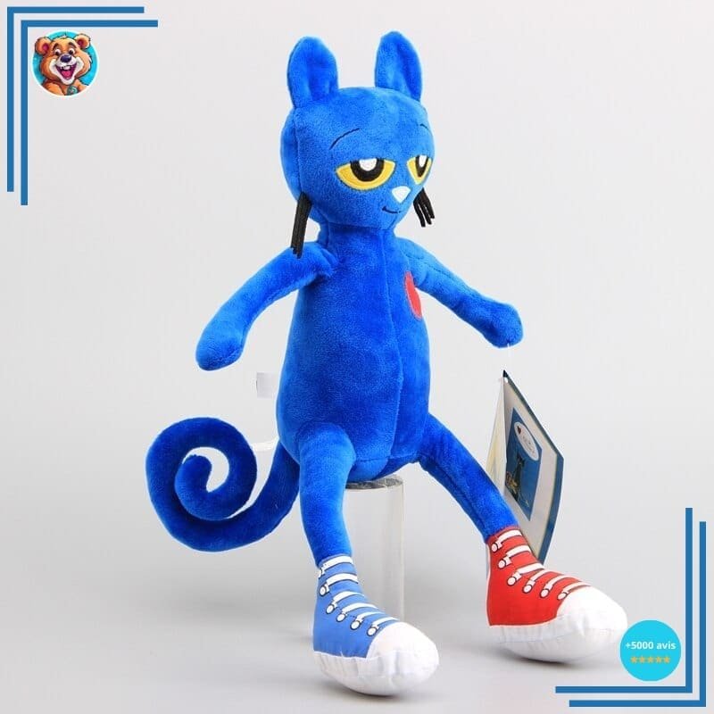 Peluche Chat Bleu – Image 4