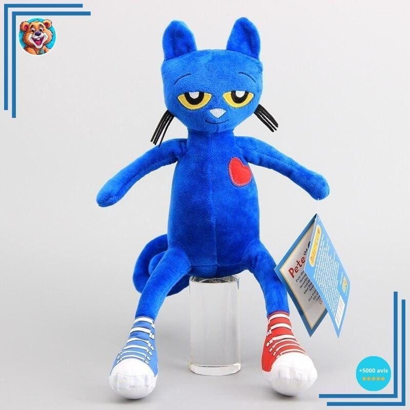 Peluche Chat Bleu