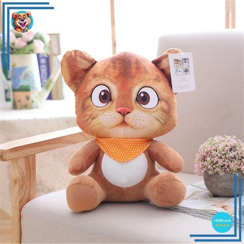 Peluche Chat Mignon Oreiller