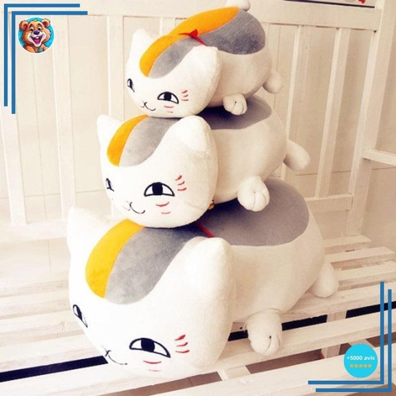 Peluche Chat Natsume Coussin