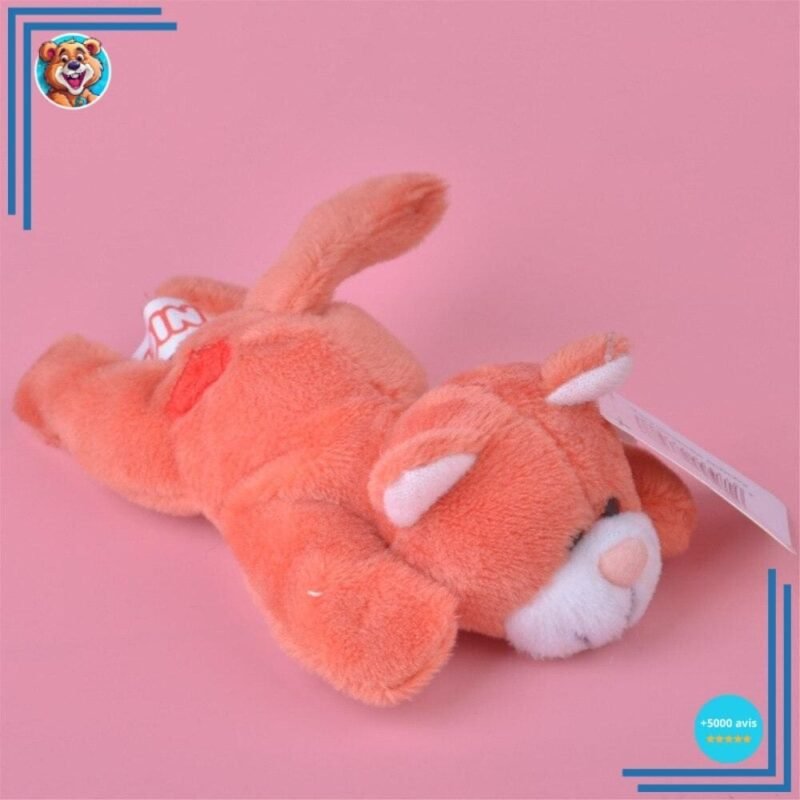 Peluche Chat Orange
