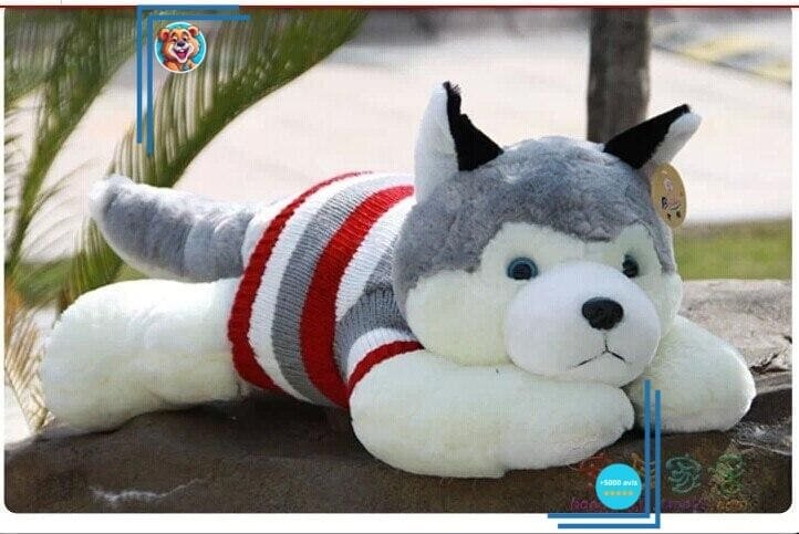 Peluche Chien Couché – Image 3