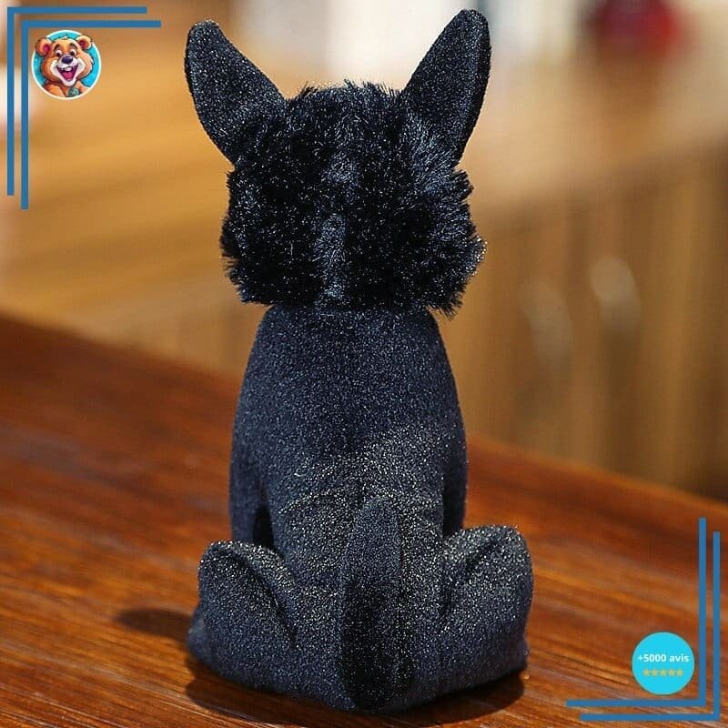 Peluche Chien Noir – Image 4