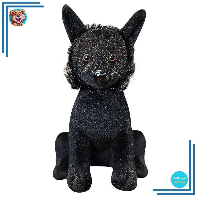 Peluche Chien Noir
