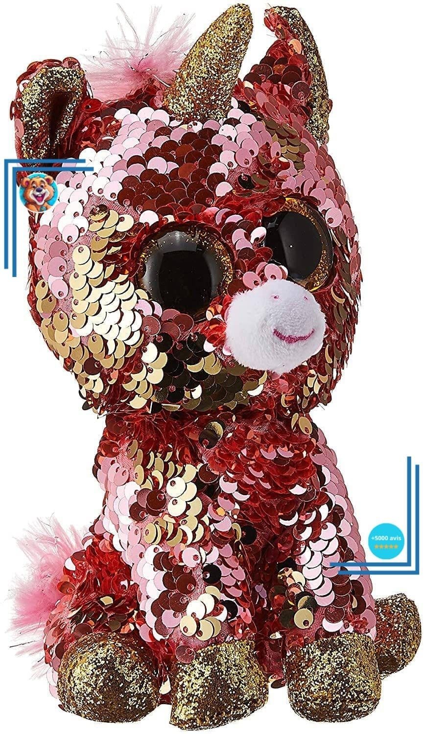 Peluche Ty Licorne à sequins