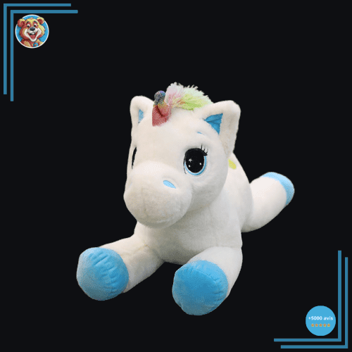 Peluche Licorne Arc-en-ciel