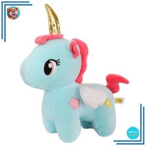 Peluche Licorne avec étoiles
