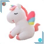 Peluche Licorne Blanche