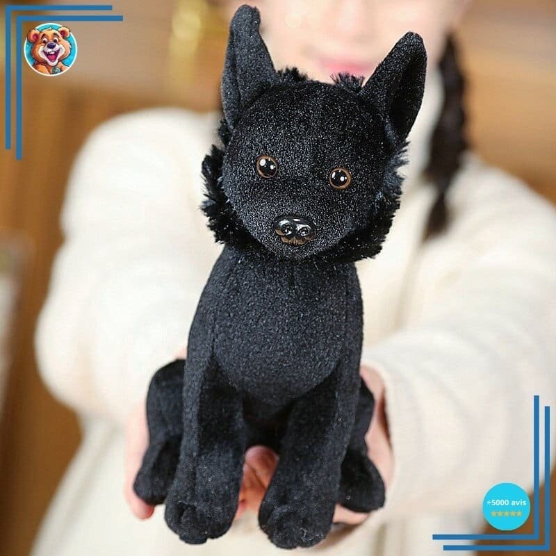 Peluche Chien Noir – Image 5