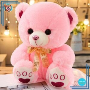 Peluche Nounours Rose <br> TeddyTrove™