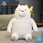 Peluche Ours Blanc Pas Cher