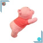Peluche Ours Rose Allongé
