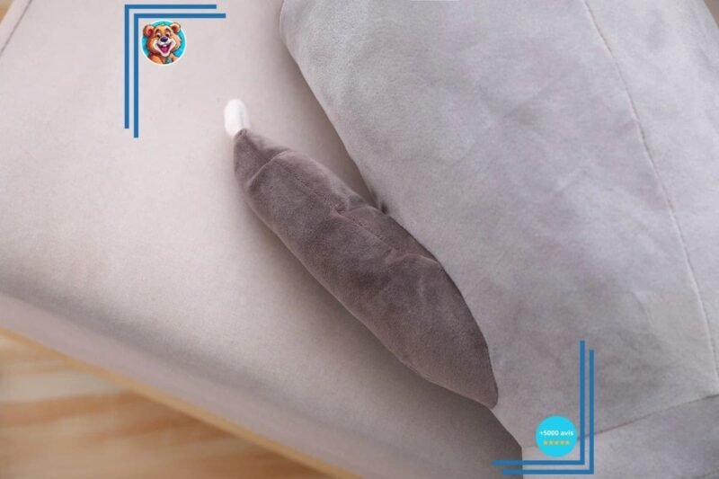 Peluche paresseux gris – Image 4