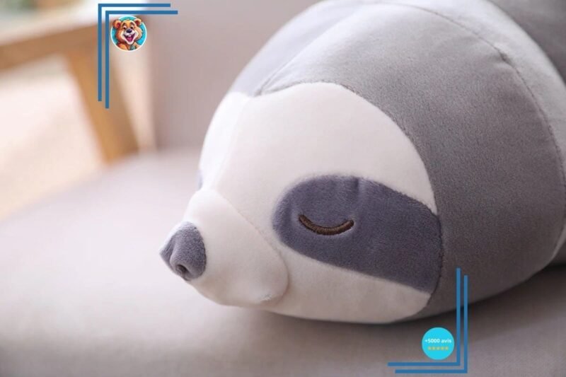Peluche paresseux gris – Image 3