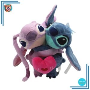 Peluche Stitch Saint Valentin <br> Le Couple™